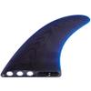 FCS II Single Performance Glass Longboard Fin - Navy - 7" view 1