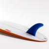 FCS II Single Performance Glass Longboard Fin - Navy - 7" view 2
