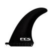 FCS Connect GF Screw & Plate Longboard Fin  Budget-Friendly Glass-Flex Single Fin for Longboards & 2+1 Setups  Easy Screw/Plate Installation (8") view 1