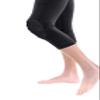 Bucwild Sports  Compression Pants with Knee Pads Size Youth Boys - Adult Men Basketball Wrestling Volleyball Black view 4