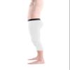 Bucwild Sports  Compression Pants with Knee Pads Size Youth Boys - Adult Men Basketball Wrestling Volleyball White view 3