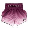 Fairtex Slim Cut Muay Thai Boxing Shorts - BS1904 (Maroon Fade, X-Large) view 4