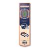 NFL Denver Broncos Mile High Stadium 3D Stadium Banner-8x323D Stadium Banner - 8"x 32", Team Colors, 8" x 32" view 1