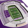 YouTheFan NCAA TCU Horned Frogs 3D Stadium 8x32 Banner - Amon G. Carter Stadium view 3