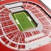 NFL Arizona Cardinals University of Phoenix Stadium 3D Stadium Banner-8x323D Stadium Banner - 8"x 32", Team Colors, 8" x 32" view 3