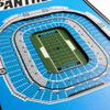 NFL Carolina Panthers Bank of America Stadium 3D Stadium Banner-8x323D Stadium Banner - 8"x 32", Team Colors, 8" x 32" view 3