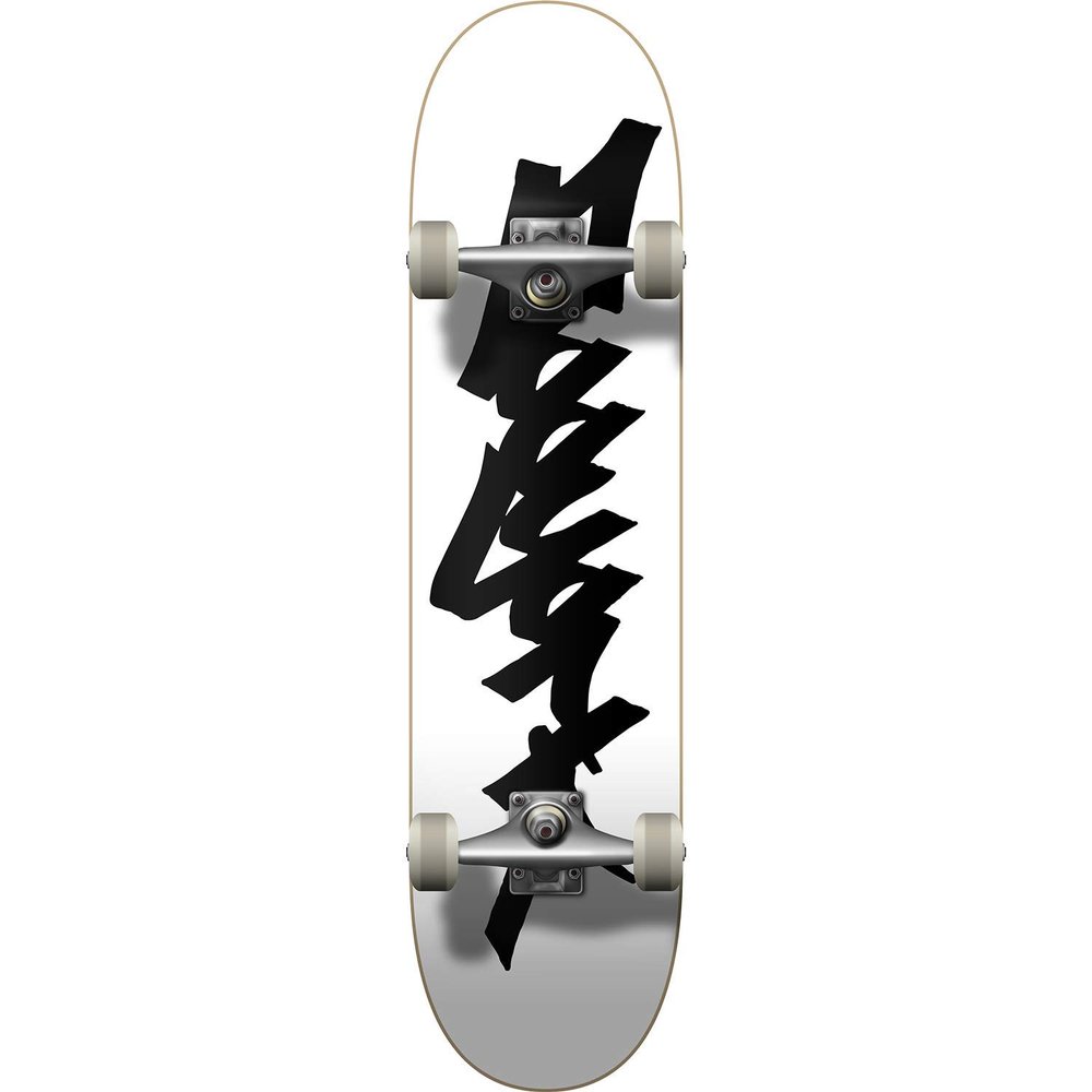 Zoo York OG 95 Tag Complete Skateboard -8.0 White/Black