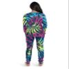 #followme Tie Dye 2 Piece Jogger Thermal Pajama Set for Women 6862-10488-XS view 3
