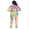 #followme Tie Dye 2 Piece Jogger Thermal Pajama Set for Women 6862-10363-L view 3