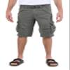 X RAY Mens Cargo Shorts Camo & Solid Colors 12.5" Inseam Knee Length Classic Fit Multi Pocket (Big and Tall Shorts for Men), Twill Taped Grey, 30 view 1