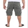 X RAY Mens Cargo Shorts Camo & Solid Colors 12.5" Inseam Knee Length Classic Fit Multi Pocket (Big and Tall Shorts for Men), Twill Taped Grey, 30 view 2