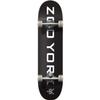 Zoo York OG 95 Logo Block Complete Skateboard -7.75 Black/White view 1