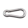 Stainless Steel Key Lock Spring Snap Hook Carabiner Grade 316 SS (7 Different Sizes) (S0120-K160 *1/2"*) view 1