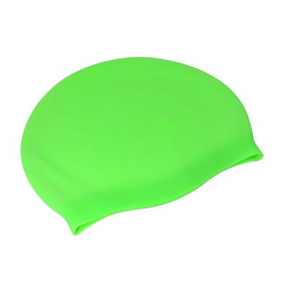 Adoretex Classic Silicone Unisex Solid Swim Cap (CS001A) - Kelly Green