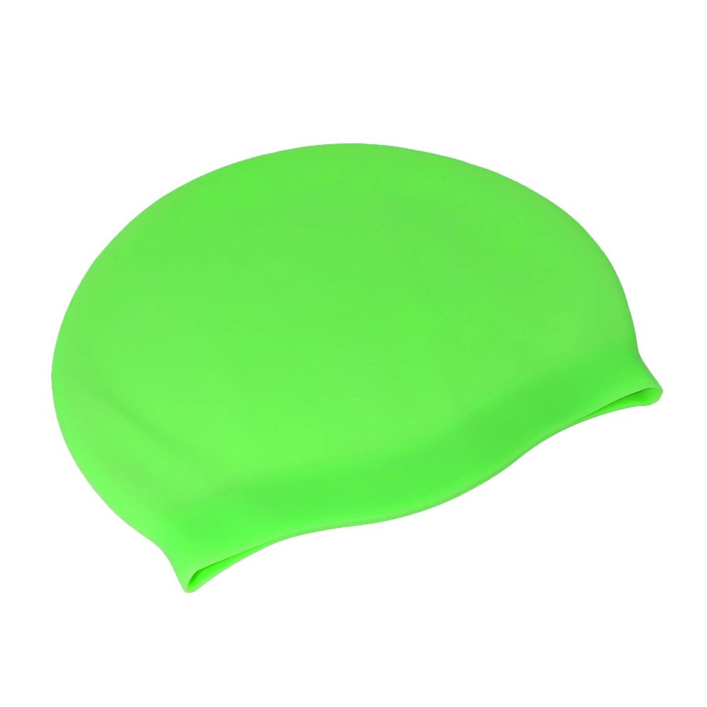 Adoretex Classic Silicone Unisex Solid Swim Cap (CS001A) - Kelly Green