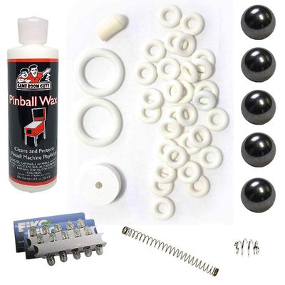 Game Room Guys 1958 Bally Beach Time Bingo Pinball White Premium Maintenance Kit