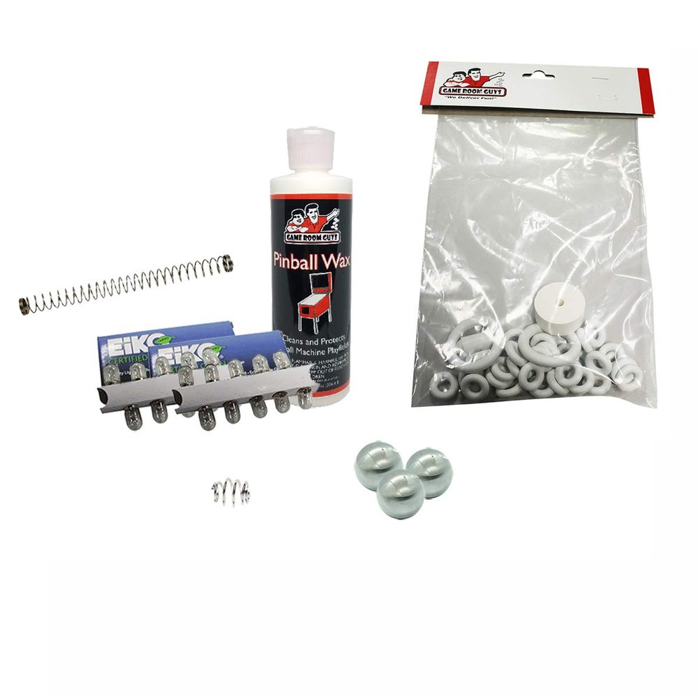 Game Room Guys 1980 Bally Malibu Beach Bingo Pinball White Premium Maintenance Kit