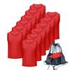 Antoyo Pinnies Soccer pinnies for Soccer Mesh Basketball Jerseys Red-M view 1
