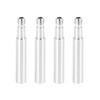 X AUTOHAUX 40mm Aluminum Alloy Bike French Type Valve Extender Extension Silver Tone 4pcs view 1
