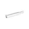 X AUTOHAUX 40mm Aluminum Alloy Bike French Type Valve Extender Extension Silver Tone 4pcs view 4