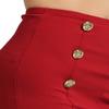 J. LOVNY Womens Sailor Bell Bottom High Waist Long Pants Made in USA S-3XL Red view 4