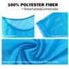 Antoyo Pinnies Soccer pinnies for Soccer Mesh Basketball Jerseys Sky Blue-M view 3