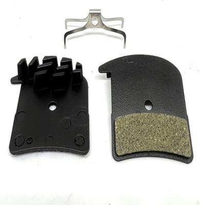 Bike Brake Pads Resin Will fit Shimano D02S, D03S, H03C,H03A, N04C, N03A, with Air Fins. The Bicycle Replacement Part for OEM Brakes for high Braking Power and Quiet Stops.