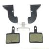 Bike Brake Pads Resin Will fit Shimano BR M355, M395, M4050, M445, M446, M447, M486, T615, T675 with Cooling Fins. The Bicycle Replacement Part for high Braking Power and Quiet Stops. view 3