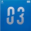 VICTAS 020771 Table Tennis Rubber V>03 Soft Back Red (0040) 2.0 view 1