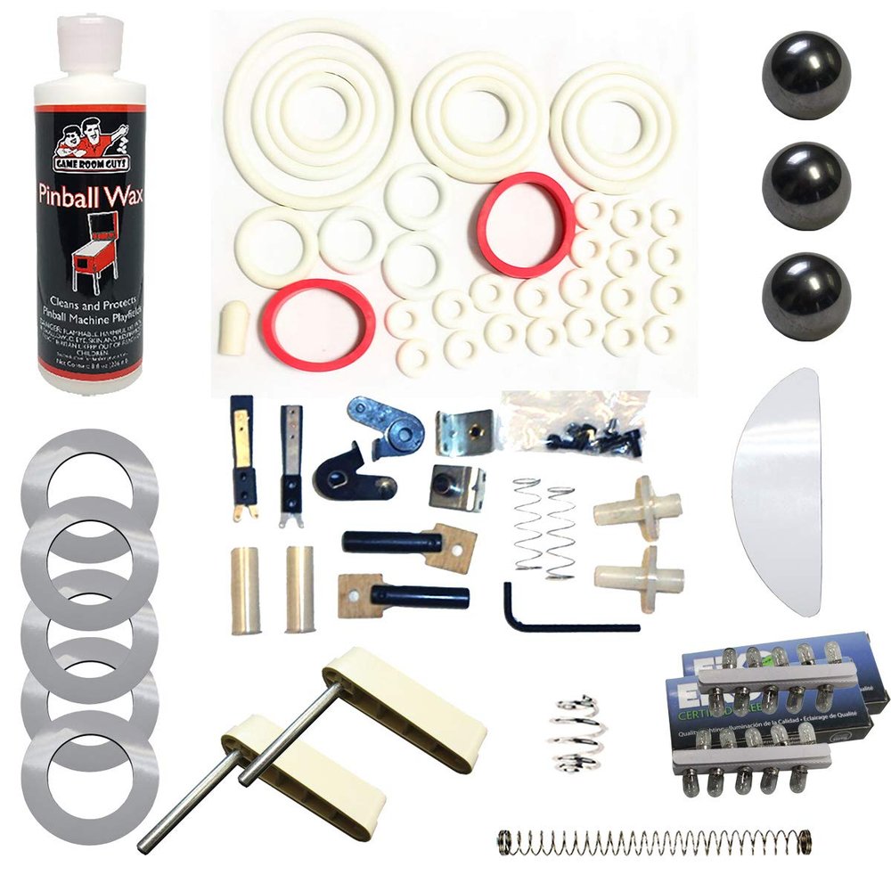 Game Room Guys 1979 Bally Future Spa Pinball White Premium Maintenance Kit