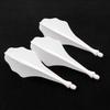 CUESOUL Very Slim TRAJ AK8 New Integrated Dart Flights and Shafts Wave Shape,Dart Flight White Set of 3 view 4
