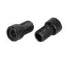 X AUTOHAUX Black Metal French to American Type Valve Adapter Bike Pump Tire Inflator Tool 10pcs view 4