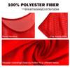 Antoyo Pinnies Soccer pinnies for Soccer Mesh Basketball Jerseys Red-XL view 3
