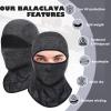 Achiou Ski Mask Balaclava Shiesty, Motorcycle Summer Ice Silk Cooling Thin Breathable UV Protection for Men Women view 4