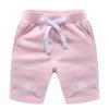 Ding Dong Baby Toddler Kid Boy Summer Solid Cotton ShortsPink,4T view 1