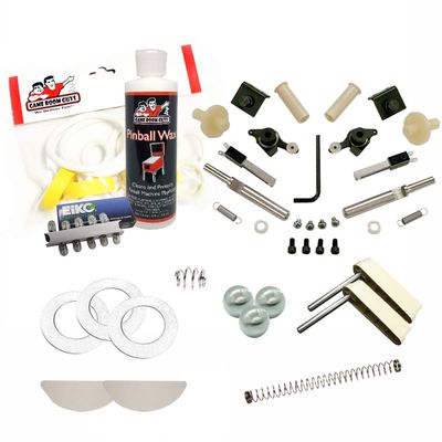Game Room Guys 1981 Bally Eight Ball Deluxe Pinball White Premium Maintenance Kit