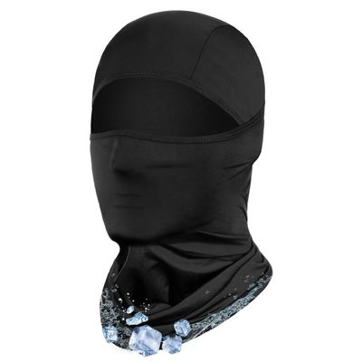 Achiou Ski Mask Balaclava Shiesty, Motorcycle Summer Ice Silk Thin Breathable UV Protection for Men Women