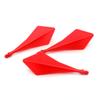 CUESOUL TRAJ AK8 New Integrated Dart Flights and Shafts Diamond Shape,Dart Flight Black Set of 3 view 3