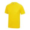 AWDis Just Cool Kids Cool T-Shirt - Boys/Girls Polyester Sports/Football/P.E tee - Sun Yellow (7-8 Years) view 1