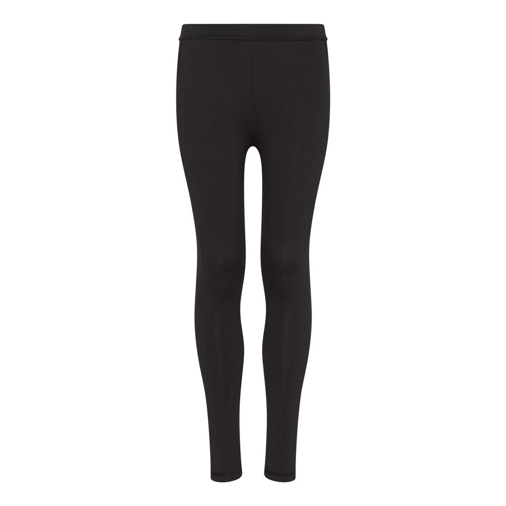 AWDis Kids Cool Athletic Pant - Black Leggings Sport/Performance/P.E - Jet Black (5-6 Years)