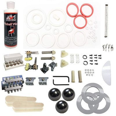 Game Room Guys 1990 Gottlieb Deadly Weapon Pinball White Premium Maintenance Kit