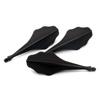 CUESOUL TRAJ AK8 New Integrated Dart Flights and Shafts Wave Shape,Very Slim Dart Flight Black Set of 3 view 3
