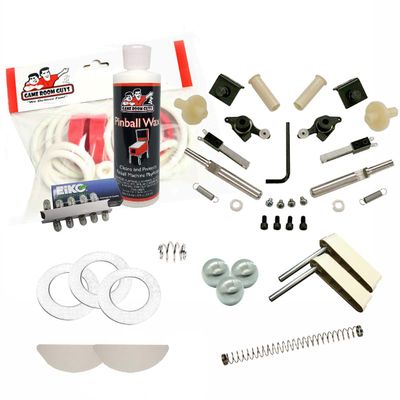 Game Room Guys 1981 Bally Fireball 2 Pinball White Premium Maintenance Kit
