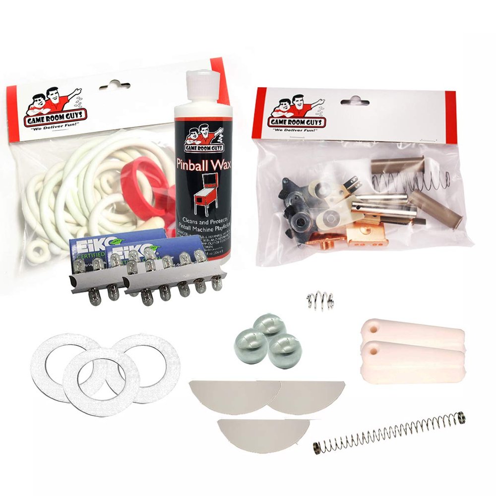 Game Room Guys 1980 Stern Cheetah Pinball White Premium Maintenance Kit