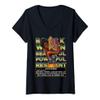 Womens Black Girl Magic Phenomenal Woman Shirt Beautiful Resilient V-Neck T-Shirt view 1