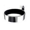 Bike Handlebar Cup Holder, Clinch Bottle CagesBlack with Multi-Way Mount for Commuters and Road Bike (Silver) view 2