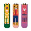 Socks Mid stockings ladies cartoon cute stockings personality creative funny high stockings-35-39 ladies one size_Pink cat 3 pairs view 1