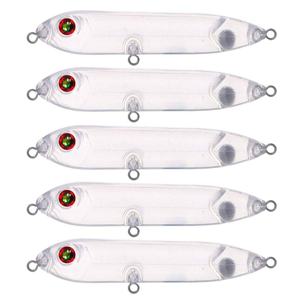 FREE FISHER Lure Blanks,Crankbait Blanks Fishing Lures Set,20PCS 10.5cm 10.4g Blank Unpainted Hard Lures Kit,Fishing Lures DIY Kit