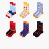 Cartoon trend angel devil socks female personality cotton socks creative female socks in tube-Black fish_Women's One Size 36-40 view 2