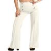 J. LOVNY Womens Sailor Bell Bottom High Waist Long Pants Made in USA S-3XL Red view 3